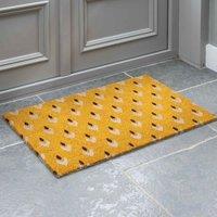 Crossland Grove Siena Ochre Coir Doormat 600X900Mm, Yellow