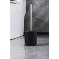 Showerdrape Echo Collection Black Toilet Brush & Holder, Black