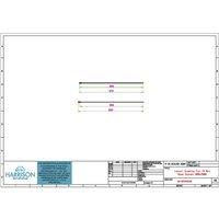 Scudo Chrome Wetroom Shower Panel 900mm, Silver