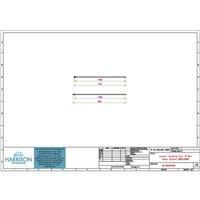 Scudo S8 Chrome Wetroom Shower Panel 800mm, Silver