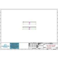 Scudo S8 Chrome Wetroom Shower Panel 700mm, Silver