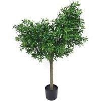 East 120Cm Olive Tree In Pot Outdoor Faux Plant