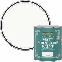 Rust-oleum Ro Matt Frn Pt Chalk White 750Ml, White