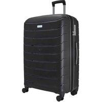 Rock Prime Large Suitcases Black, Black