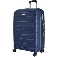 Rock Prime Large Suitcases Navy, Blue