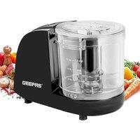 Geepas 200W Black Multi-chopper And Mini Food Processor 350ml, Black