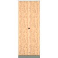 Welcome Furniture Ready Assembled Bora Double Wardrobe, Green