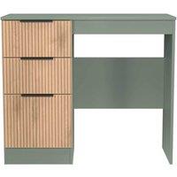 Welcome Furniture Ready Assembled Java 3 Drawer Vanity, Green