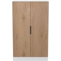 Welcome Furniture Ready Assembled Java Compact Midi Wardrobe, Brown