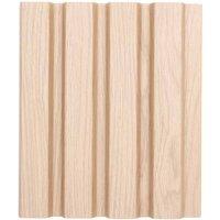 Waterproof Slatted Bathroom Wall Panel?2400 x 1700mm, Brown