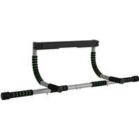 Homcom Door Horizontal Pull-up Bar, Black