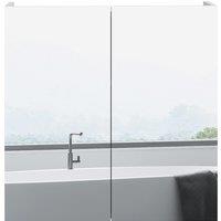 Kleankin Wall Mounted Bathroom Storage Cupboard - White, White