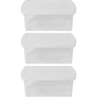 Wham Clip 6.02 10.5L Rectangular Box & Lid Clear Clear Clear, Clear