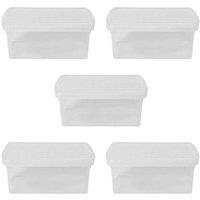 Wham Clip 6.02 10.5L Rectangular Box & Lid Clear Clear Clear, Clear