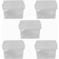 Wham Clip 9.01 9L Square Box & Lid Clear Clear Clear, Clear