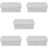 Wham Clip 13.01 30L Rectangular Box & Lid Clear Clear Clear, Clear