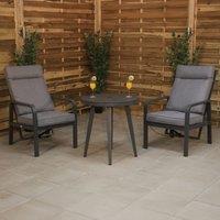 East Brazil Reclining Bistro Set