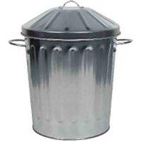 Arboria Garden Decor Midi Bin 15Ltr 32 X 35Cm, Silver