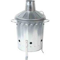 Arboria Garden Decor Mini Incinerator 15Ltr 32X40Cm, Silver