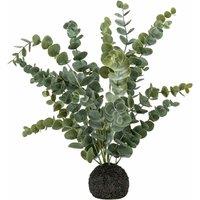 Gallery Direct Eucalyptus In Soil Grey Green, Green