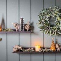 Gallery Direct Highland Cow Mum & Calf 210x110x115mm, Multi