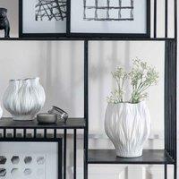 Gallery Direct Dora Vase Large White 220x200x260mm, White