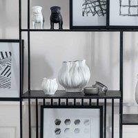 Gallery Direct Dora Vase Medium White 210x190x210mm, White