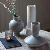 Gallery Direct Texas Vase Grey 210x210x280mm, Grey