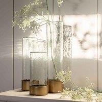 Gallery Direct Diego Vase Large Antique Bronze 100x100x450mm, Brown