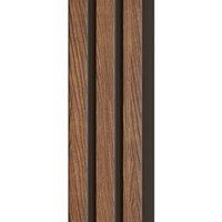Vox Linerio M-line Mocca Interior Wall Panel 122 Mm X 2.65 M, Brown