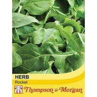 Thompson & Morgan Herb Rocket 1 Seed Packet (500 Seeds), Green
