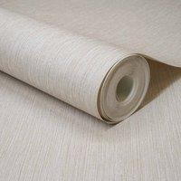 Grandeco Boutique Rays Grasscloth Effect Pvc-free Eco Wallpaper Neutral, Cream