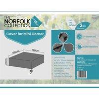 Norfolk Collection Mini Corner Cover L198Cm X W198Cm X H70Cm, Grey