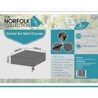 Norfolk Collection 3 Seater Lounge Cover L268Cm X W148Cm X H70Cm, Grey