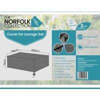 Norfolk Collection Mini Corner Cover L198Cm X W198Cm X H70Cm, Grey