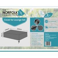 Norfolk Collection 3 Seater Lounge Cover L210Cm X W170Cm X H70Cm, Grey