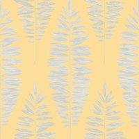 BOUTIQUE NWG LUCIA YELLOW WALLPAPER, Yellow