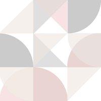 BOUTIQUE GRAPHIC PINK WALLPAPER, Pink