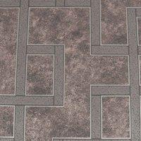 BOUTIQUE GILDED GREEK KEY SMOKEY QUARTZ WALLPAPER, Brown