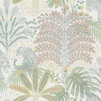 ENVY SAVANNAH PASTELS WALLPAPER, Green