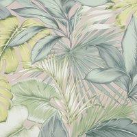 FRESCO TROPICANA GREEN WALLPAPER, Green