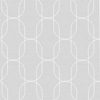 SUPERFRESCO COLOURS ETERNITY - GREY WALLPAPER, Grey