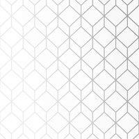 SUPERFRESCO EASY SFE MYRTLE GEO WHITE/SILVER WALLPAPER, White
