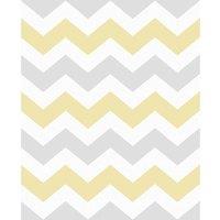 SUPERFRESCO EASY CHEVRON YELLOW WALLPAPER, Yellow