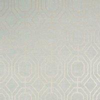 SUPERFRESCO EASY LUXE GEO DUCK EGG WALLPAPER, Blue