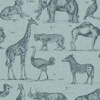 SUPERFRESCO EASY ZOOLOGY WALLPAPER, Blue
