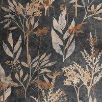 SUPERFRESCO EASY SOLSTICE BLACK GOLD WALLPAPER, Black