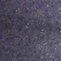 SUPERFRESCO EASY GILDED PLASTER NAVY COPPER WALLPAPER, Blue