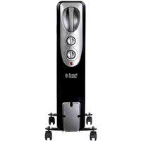 Russell Hobbs RHOFR1106B 2.5Kw Oil Filled 9 Fin Radiator, Black