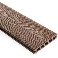 Triton Brown Composite Decking Kit 6m x 3m 18spm, Brown